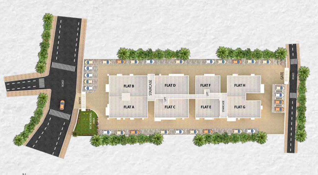 Master Plan of Imperial Vista in Hatigaon, Guwahati - Image 431687