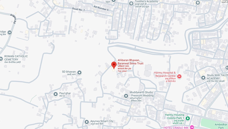 Location of Shubh The Royal Empire in Harmu, Ranchi - Image 432109