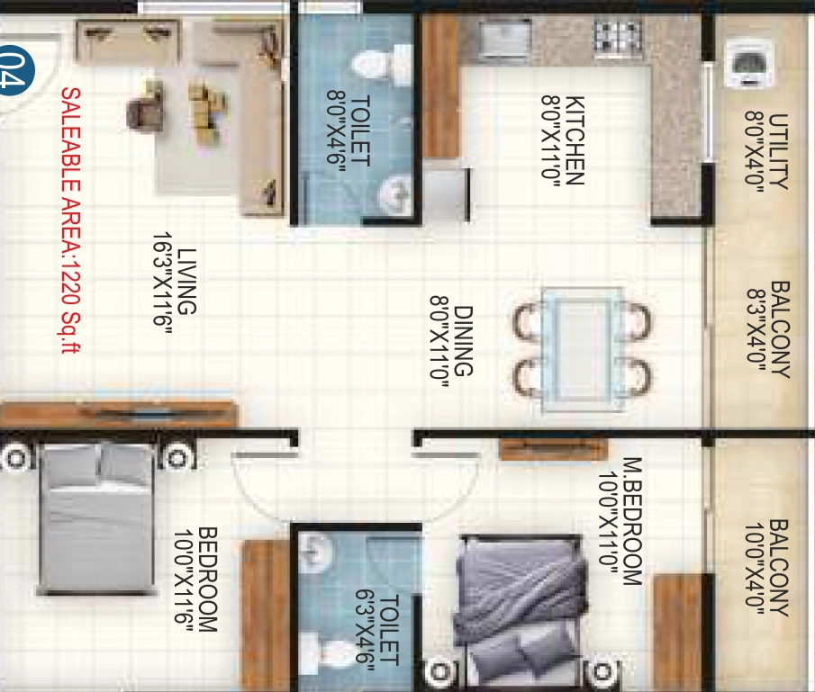 2 BHK Flat in SLV Sai Adhya in Electronic City, Bangalore - Image 929804