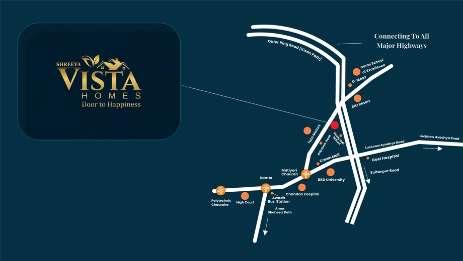 Location of Shreeya Vista Homes - Image 431778