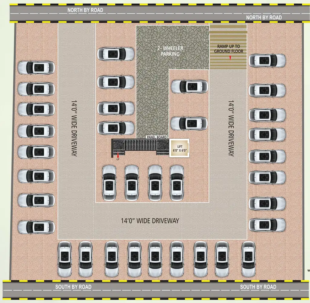 Master Plan of V5 Paradise in Channasandra, Bangalore - Image 431782