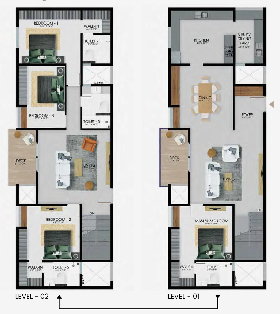 4 BHK Duplex in Modern Spaaces Windmere in Haralur, Bangalore - Image 929833