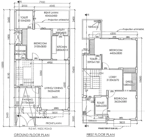 3 BHK House/Villa in Green Midtown Elegance in Kanpur Road, Lucknow - Image 929846