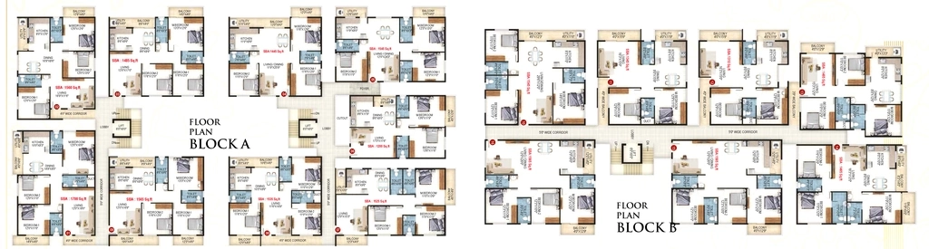 Floor Plan of Mega Sri Rama Enclave in Vidyaranyapura, Bangalore - Image 432277