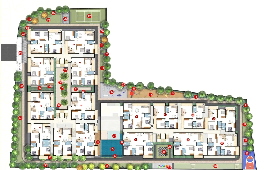 Master Plan of Mega Sri Rama Enclave in Vidyaranyapura, Bangalore - Image 432276