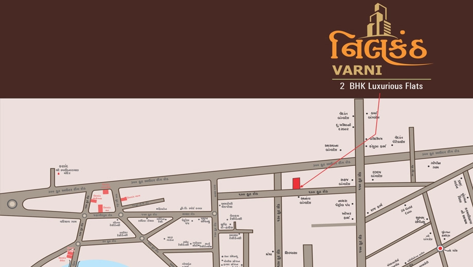 Location of Nilkanth Varni in Mota Varachha, Surat - Image 431851
