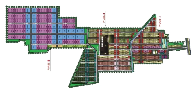 Master Plan of Emperic City in Faizabad Road, Lucknow - Image 431870