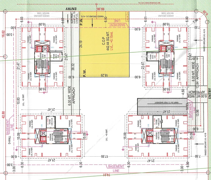 Master Plan of Eartham Heights in Yoginagar Society, Surat - Image 431883