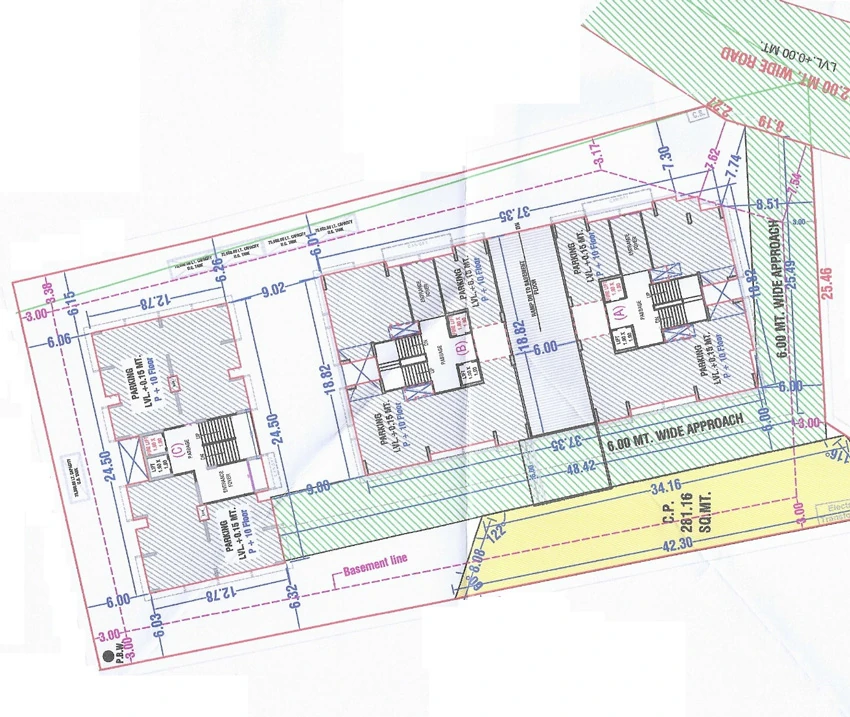 Master Plan of Dwarkesh Selvino Luxuria in Mota Varachha, Surat - Image 431890