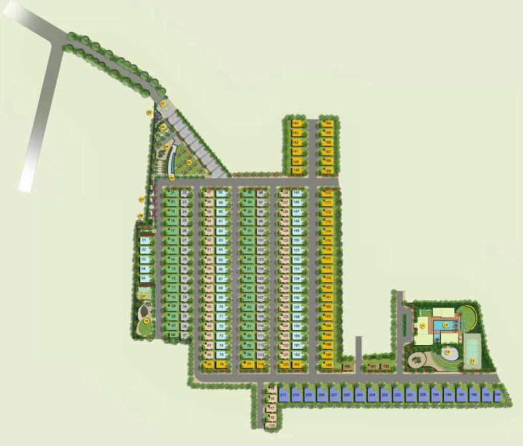 Master Plan of Citrus Casa Greens in Sarjapur, Bangalore - Image 431917