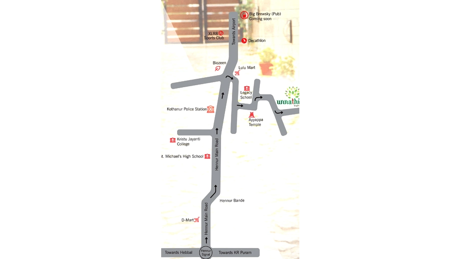 Location of Griha Unnathi in Kyalasanahalli, Bangalore - Image 431951