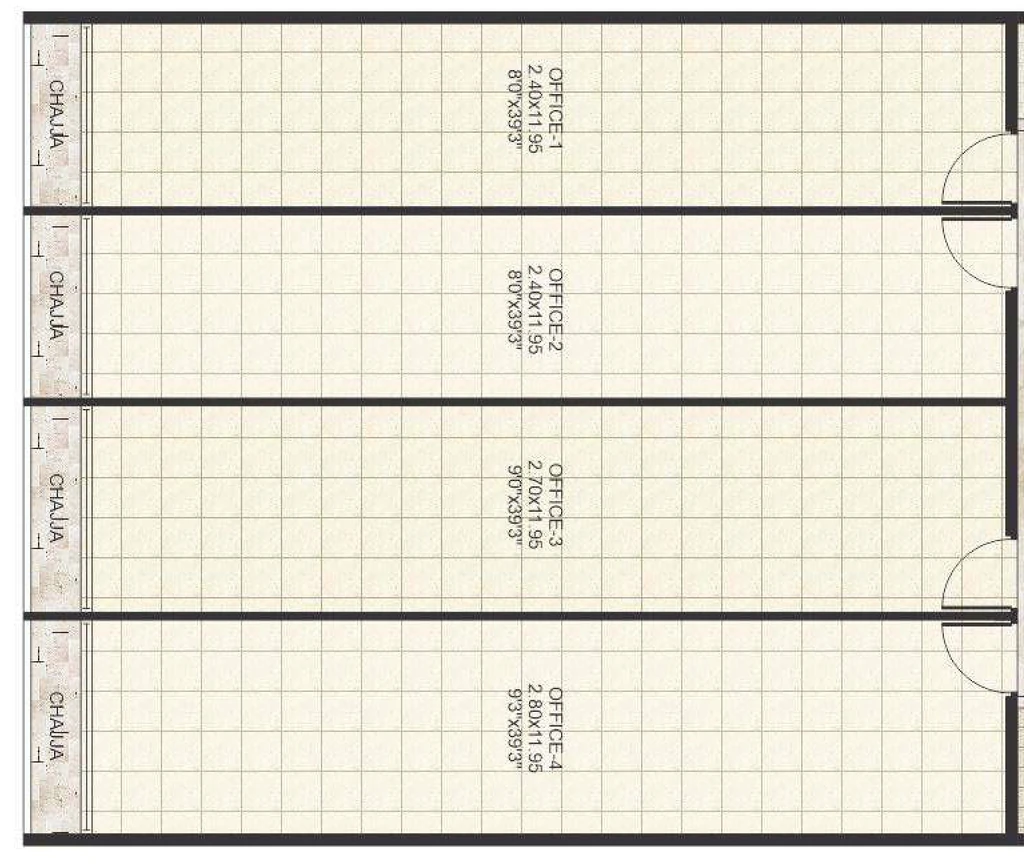 Floor Plan of Commercial Sakha Heights in Dronagiri, Navi Mumbai - Image 432127