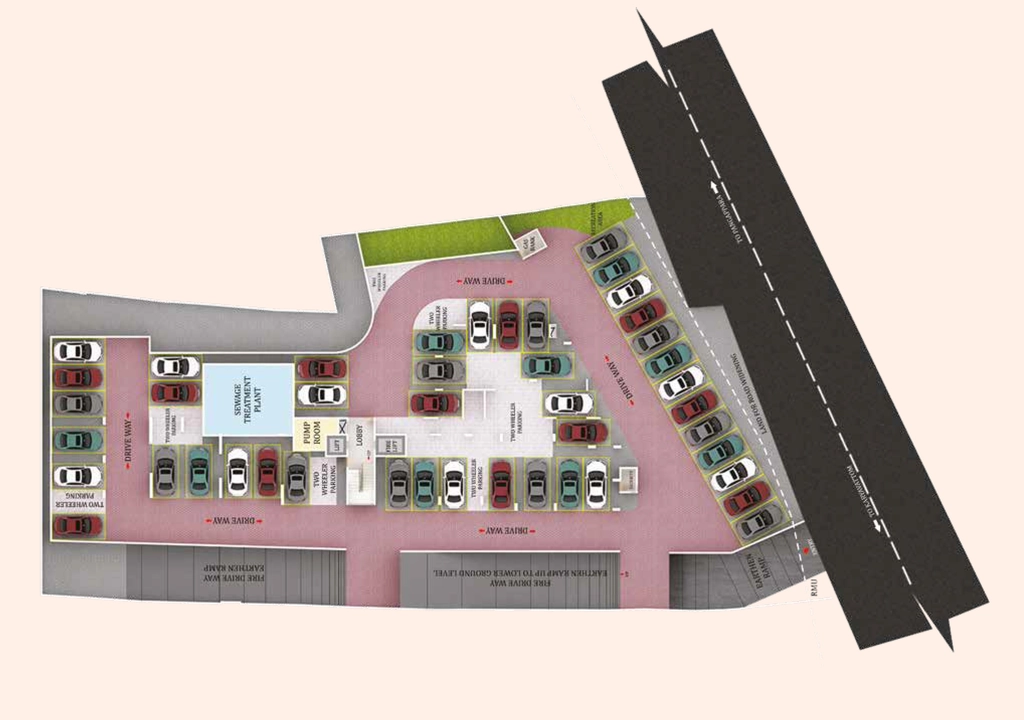 Master Plan of Asset Canzara in Karyavattom, Thiruvananthapuram - Image 432207
