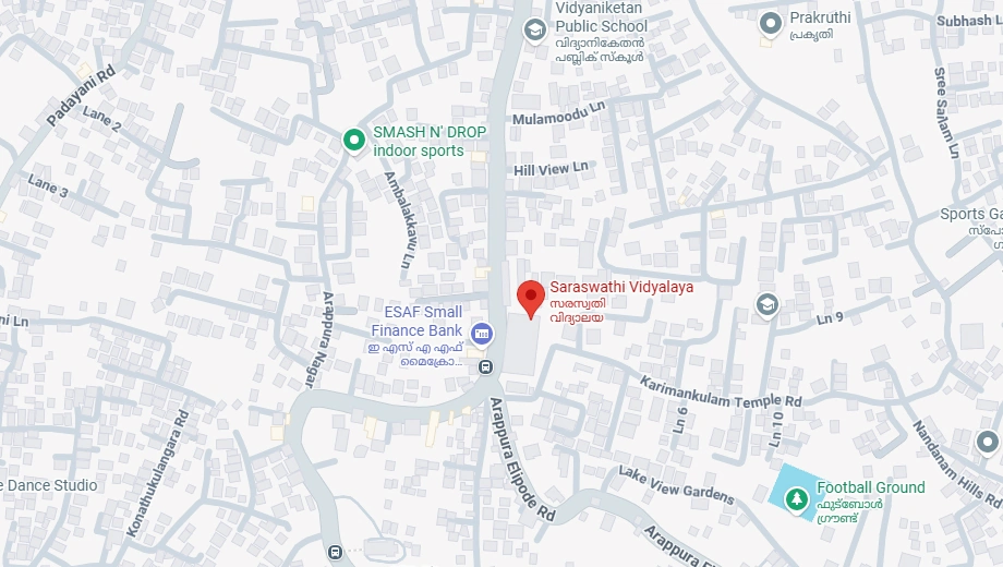 Location of Chevron Southbrook Apartments in Vattiyoorkavu, Thiruvananthapuram - Image 432221