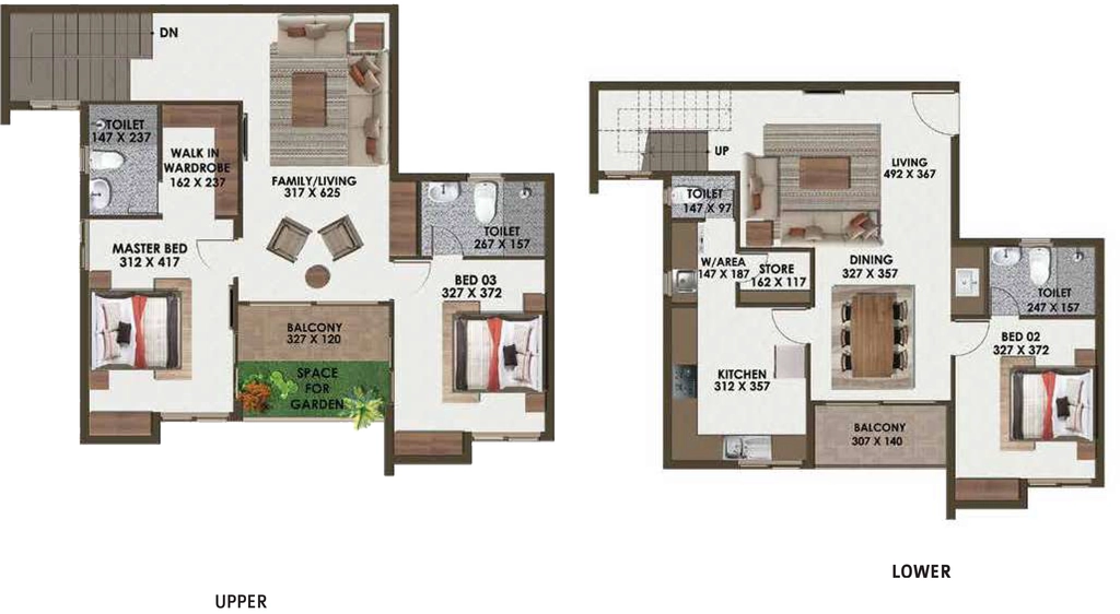 3 BHK Duplex in Favourite The Laurels in Venpalavattom, Thiruvananthapuram - Image 930022