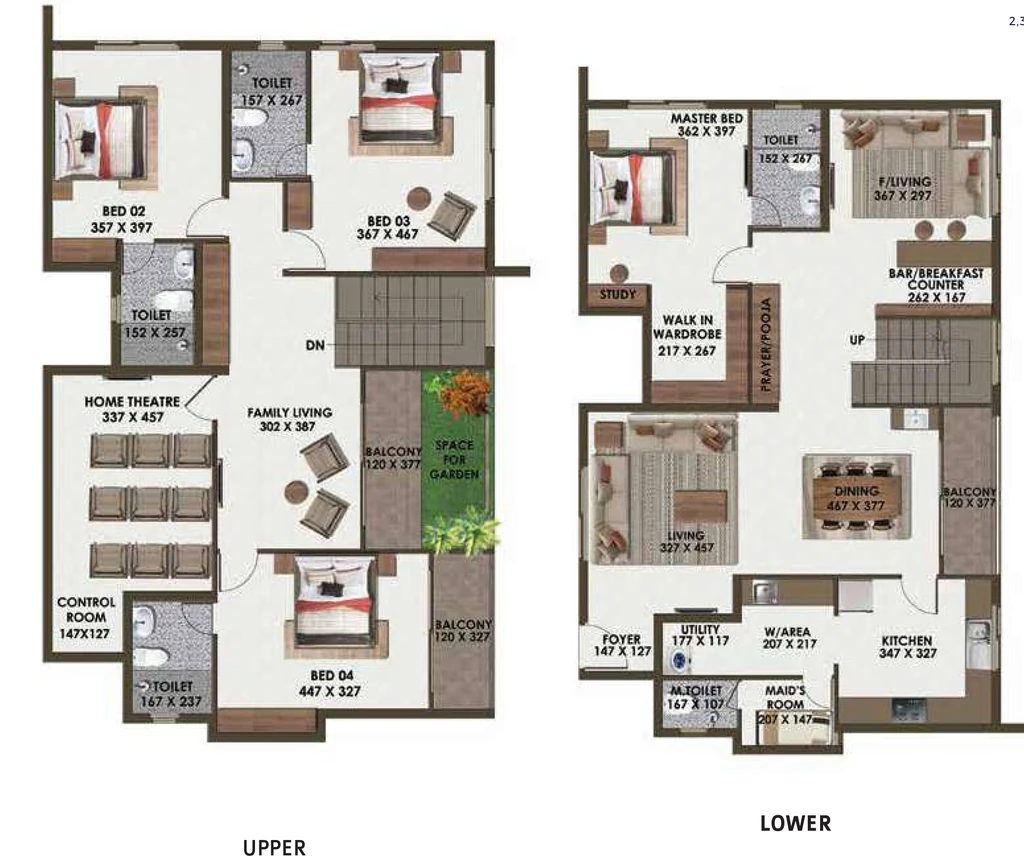 4 BHK Flat in Favourite The Laurels in Venpalavattom, Thiruvananthapuram - Image 930026
