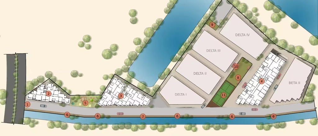 Master Plan of Kappa Alpha Gamma Beta in New Town, Kolkata - Image 432360
