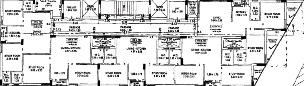 Floor Plan of Divine Shagun Avenue in Kotharia, Rajkot - Image 432388