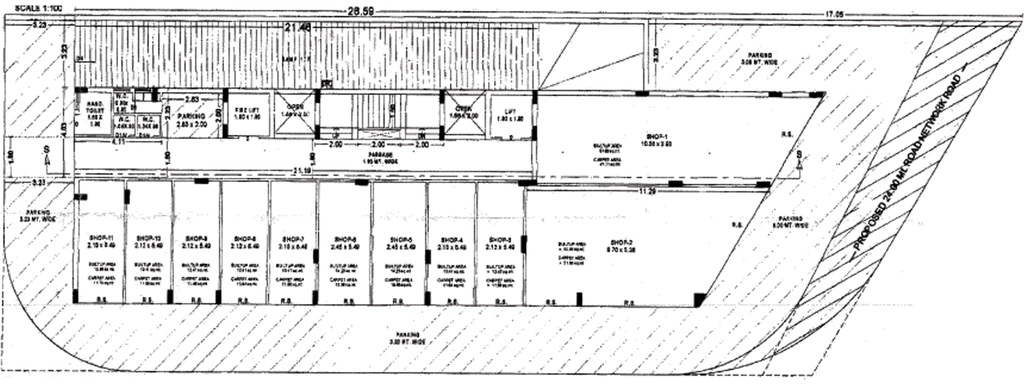 Master Plan of Commercial Divine Shagun Avenue in Kotharia, Rajkot - Image 432393