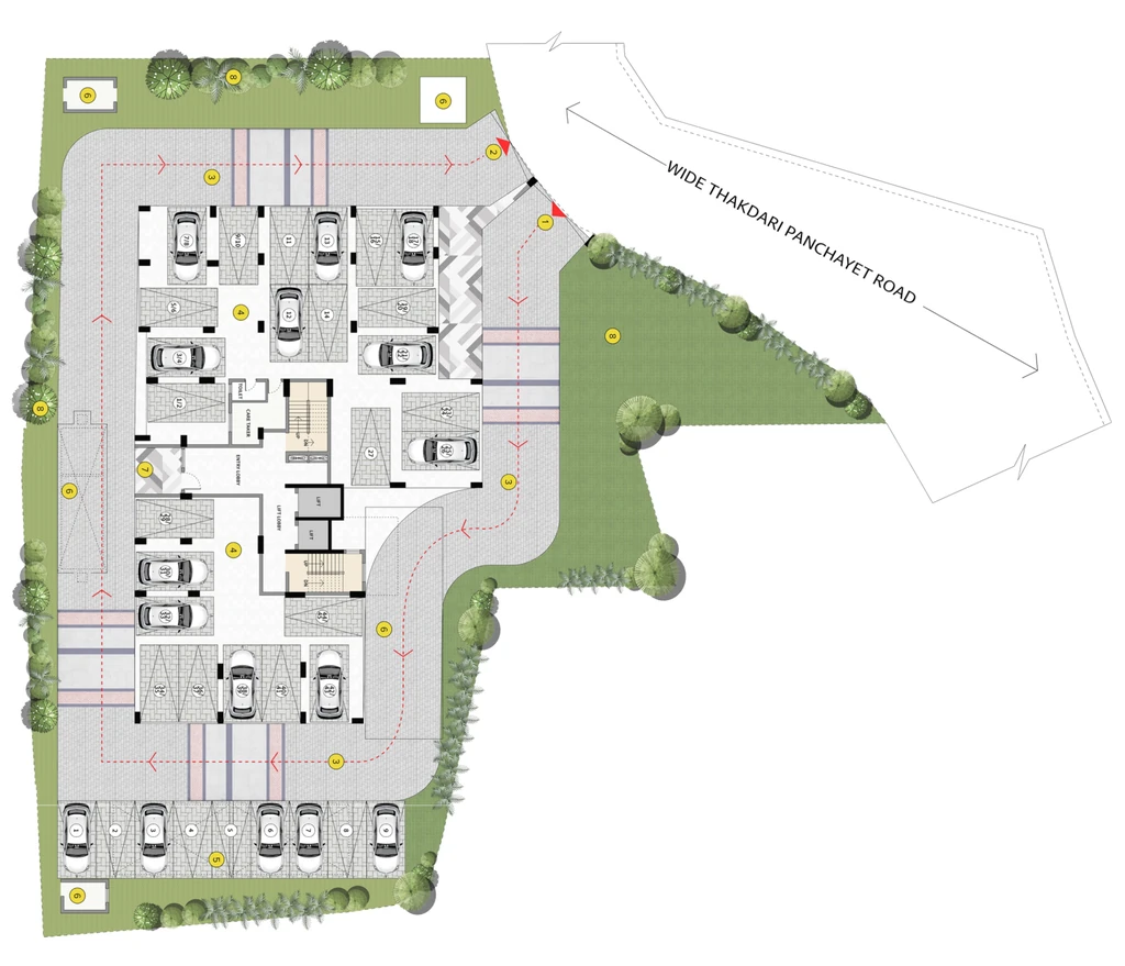 Master Plan of Sattvik Gateway in New Town, Kolkata - Image 432422