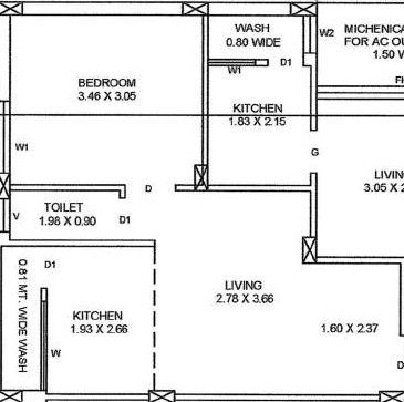 1 BHK Flat in Mohit Khodaldham Avenue in Kotharia, Rajkot - Image 930113
