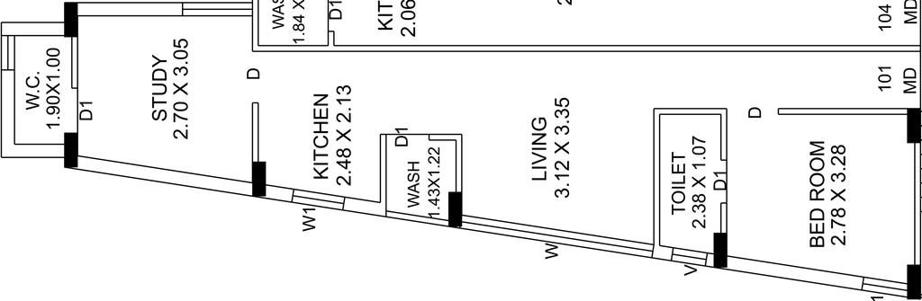 2 BHK Flat in Panchnath Heights in Kotharia, Rajkot - Image 930125