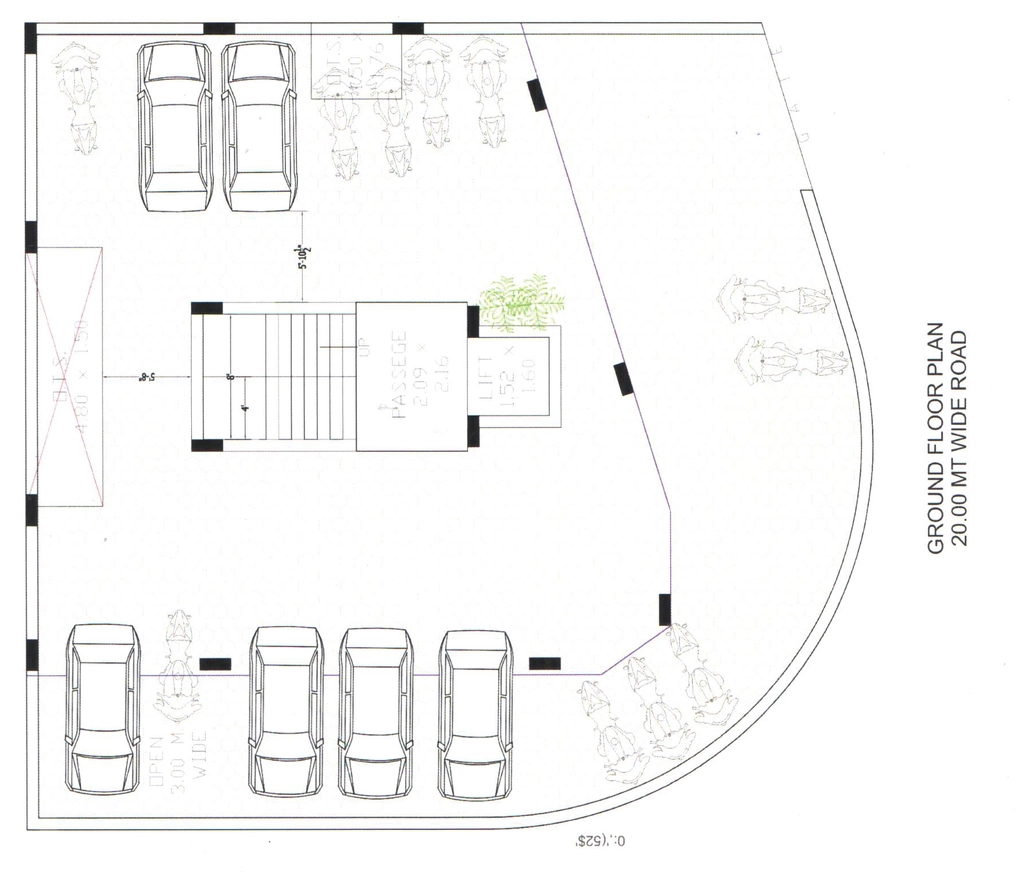 Master Plan of Harsukhbhai Radha Palace in Kotharia, Rajkot - Image 432666