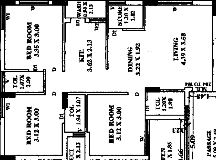 3 BHK Flat in Ratnadeep Madhav Corner in Kotharia, Rajkot - Image 930174