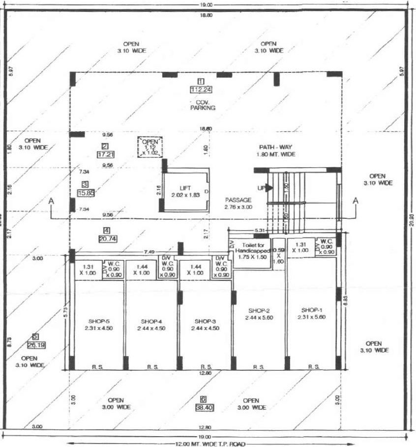Master Plan of Shivoham Heights in Mavdi, Rajkot - Image 432724
