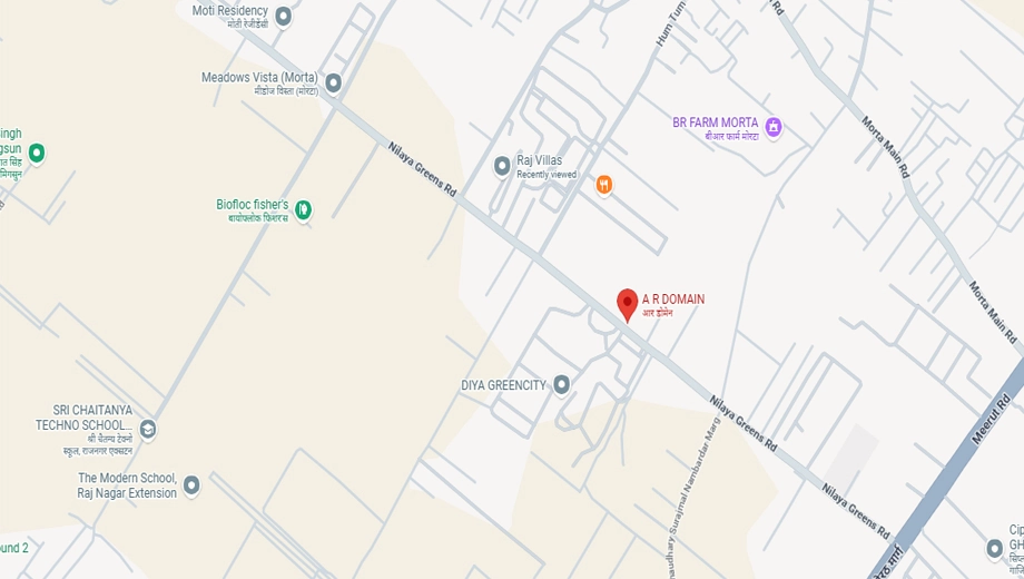 Location of AR Domain in Meerut Road Industrial Area, Ghaziabad - Image 432799