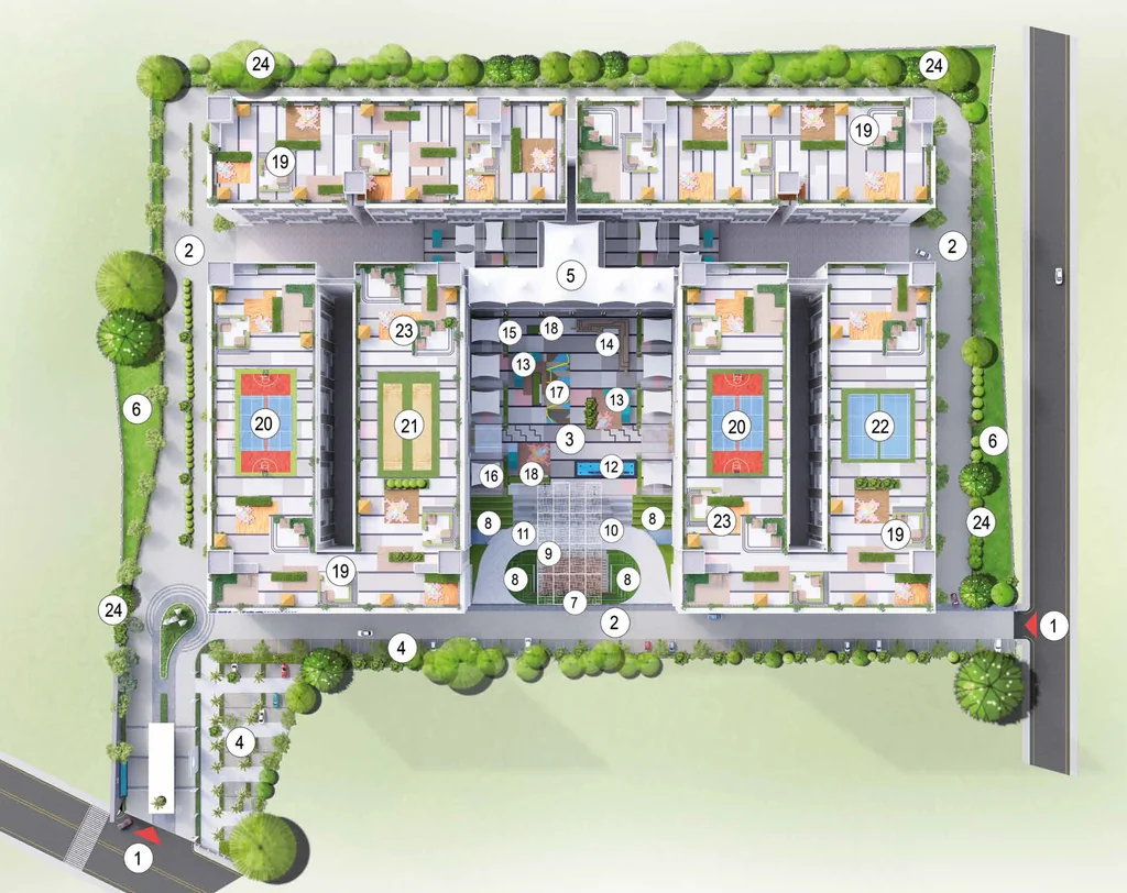 Master Plan of Trinity Business Park in Amingaon, Guwahati - Image 432752