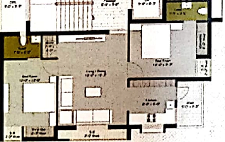 2 BHK Flat in Gandubhai Shangar Villa in Kotharia, Rajkot - Image 930205