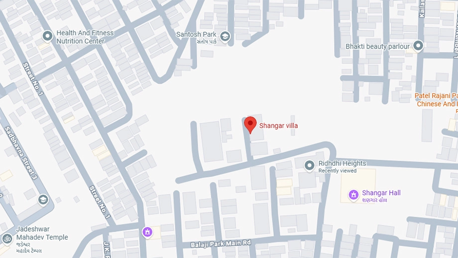 Location of Gandubhai Shangar Villa in Kotharia, Rajkot - Image 432781