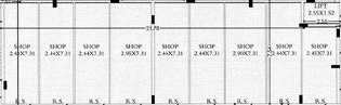Floor Plan of Commercial Shree Silver Space in Kotharia, Rajkot - Image 432804