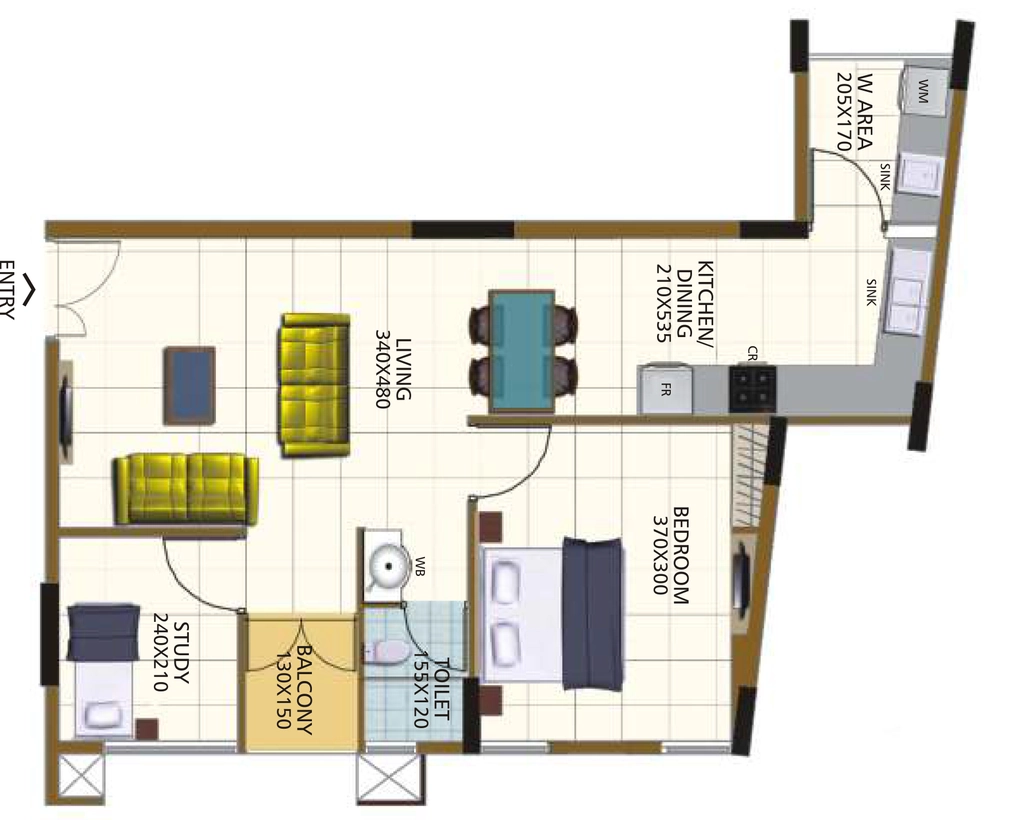 1.5 BHK Flat in PRS Lakeville in Aakkulam, Thiruvananthapuram - Image 930228