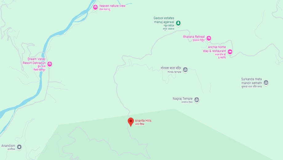 Location of Devbhumi Ananta Hills in null, Dehradun - Image 432893