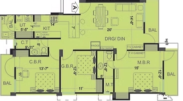 3 BHK Flat in Iravanshi Buransadhar Apartments in Chakrata Road, Dehradun - Image 930257