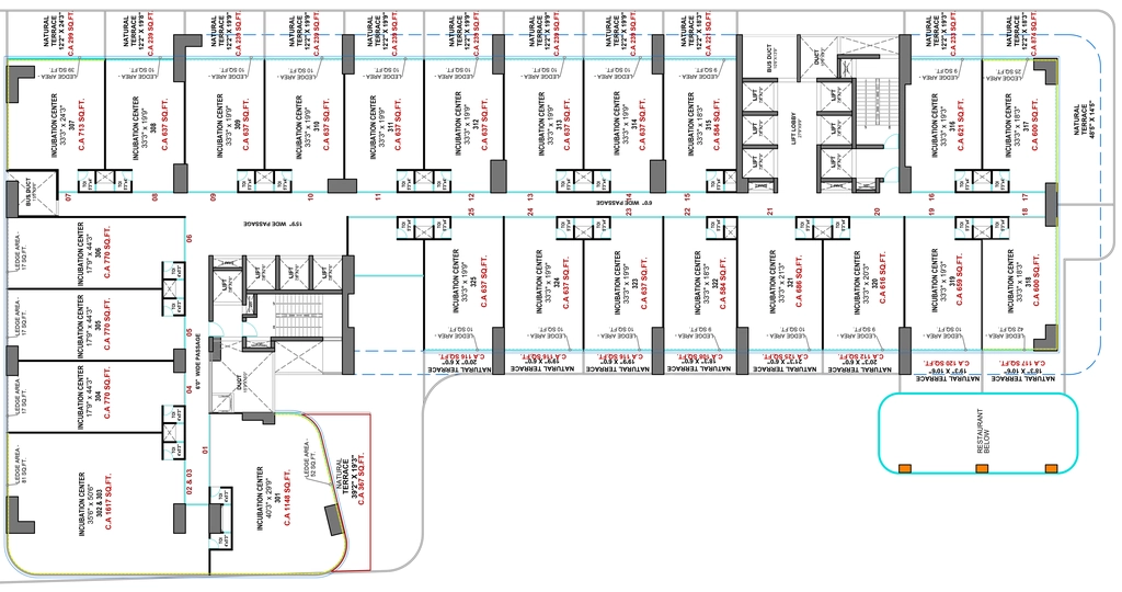 Floor Plan of Balaji The Hive in Juinagar, Navi Mumbai - Image 433308