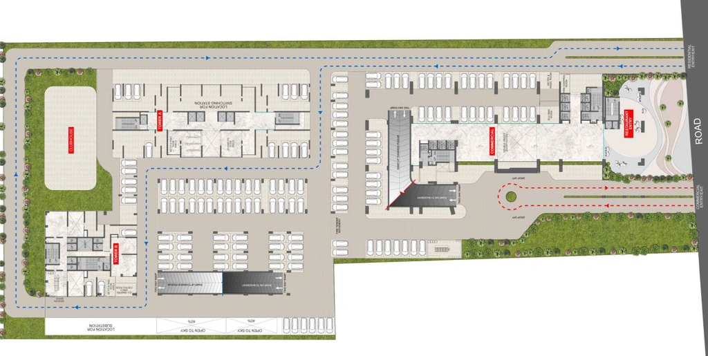 Master Plan of Balaji The Hive in Juinagar, Navi Mumbai - Image 433310
