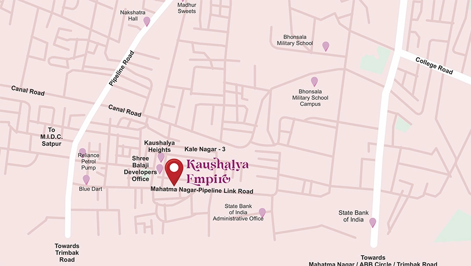 Location of Commercial Kaushalya Empire in Anandvalli, Nashik - Image 433184