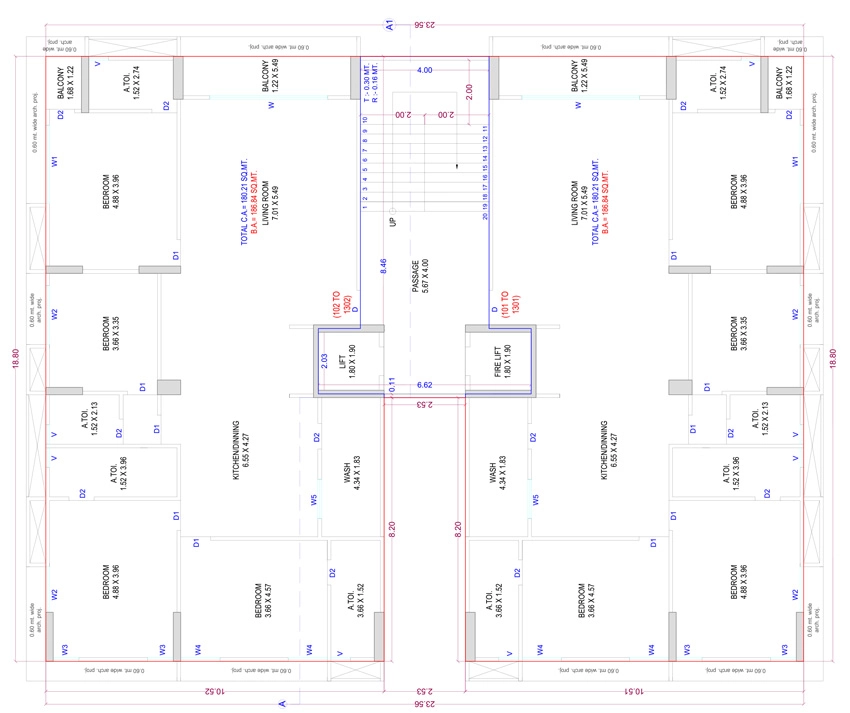 Floor Plan of Shyam Luxuria in Mota Varachha, Surat - Image 432959