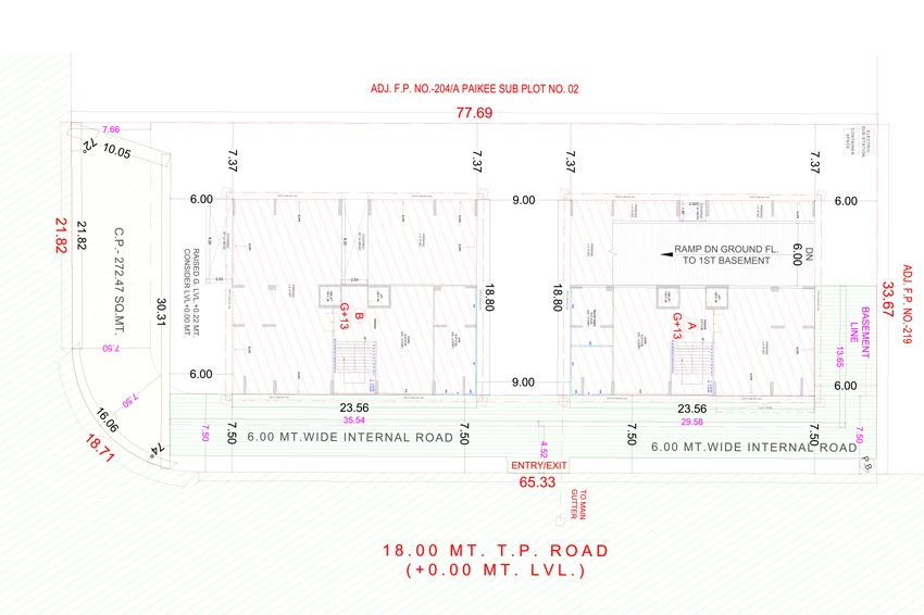 Master Plan of Shyam Luxuria in Mota Varachha, Surat - Image 432960