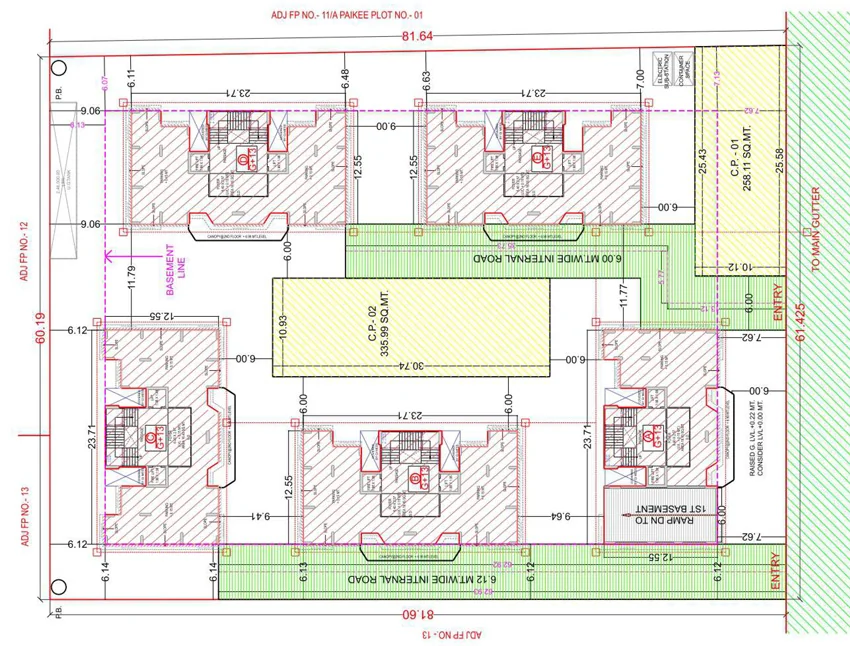 Master Plan of Ayodhya Heights in Mota Varachha, Surat - Image 432979