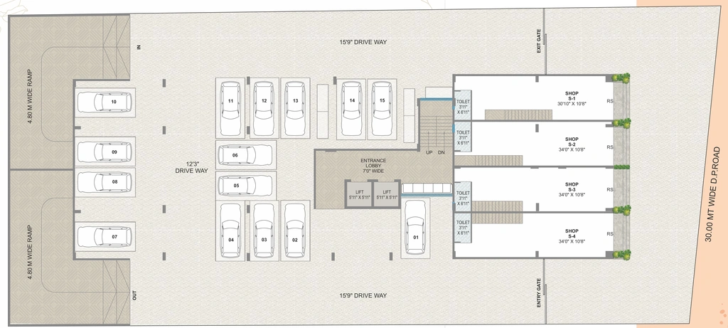 Master Plan of Jeevan Anand in Mhasrul Gaon, Nashik - Image 433197