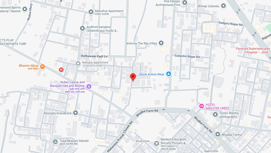 Location of Om Suman Avenue in Govind Nagar, Nashik - Image 433147