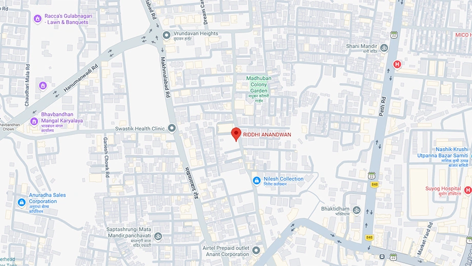 Location of Commercial Riddhi Anandvan in Panchavati, Nashik - Image 433137