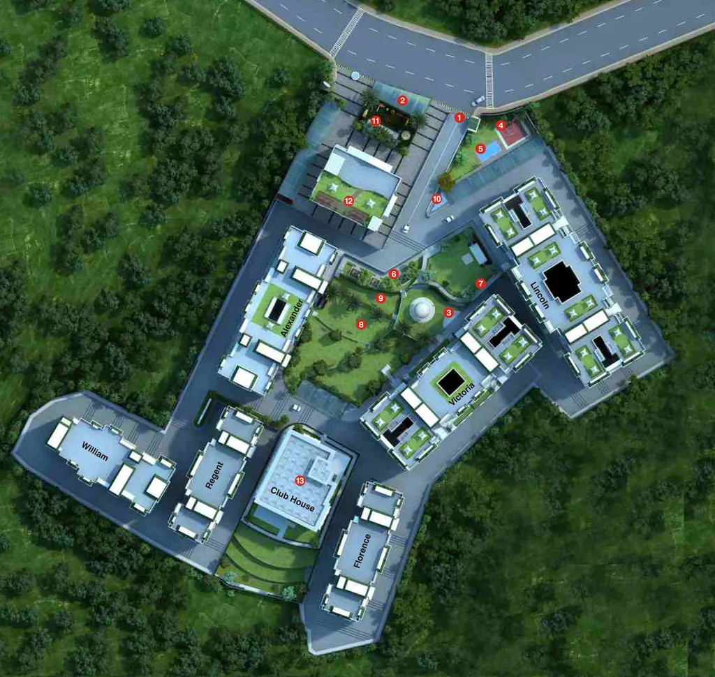 Master Plan of Lamane Imperial Heights in Mussoorie Road, Dehradun - Image 433090