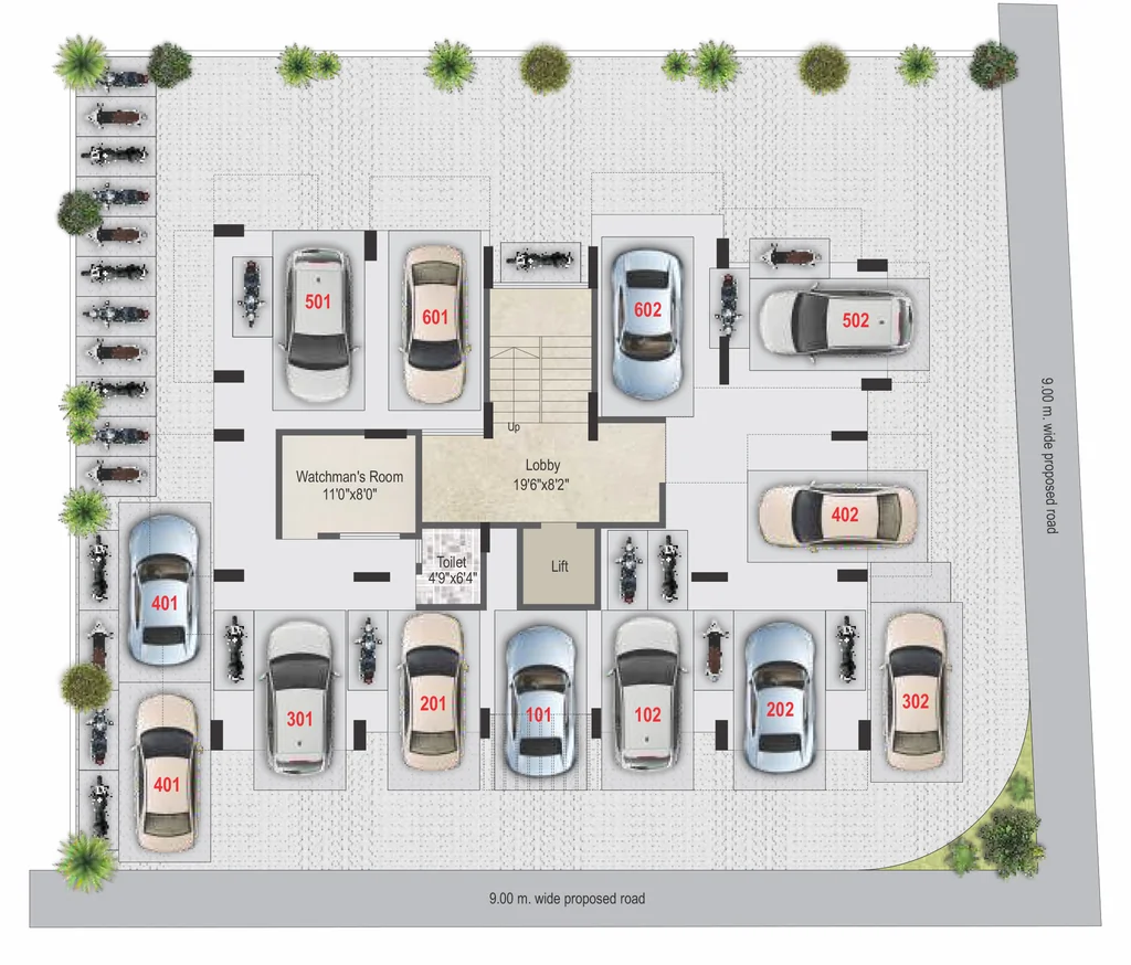 Master Plan of Shree Malhar in Gangapur Road, Nashik - Image 433103