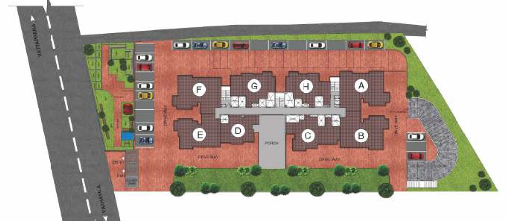 Master Plan of SFS Avenue in Peroorkada, Thiruvananthapuram - Image 433362