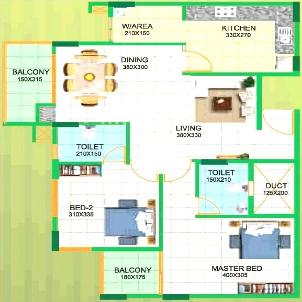 2 BHK Flat in Sowparnika Regal Towers in Peroorkada, Thiruvananthapuram - Image 930427